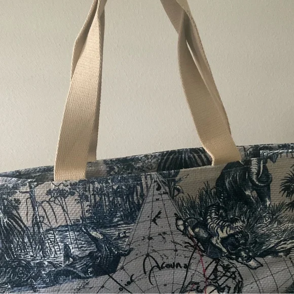 Dior Platinum 2025 : Around The World Straw Tote Beach Bag. brand new not used - Picture 7 of 8